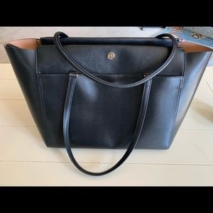 Tory Burch Large Parker tote in black